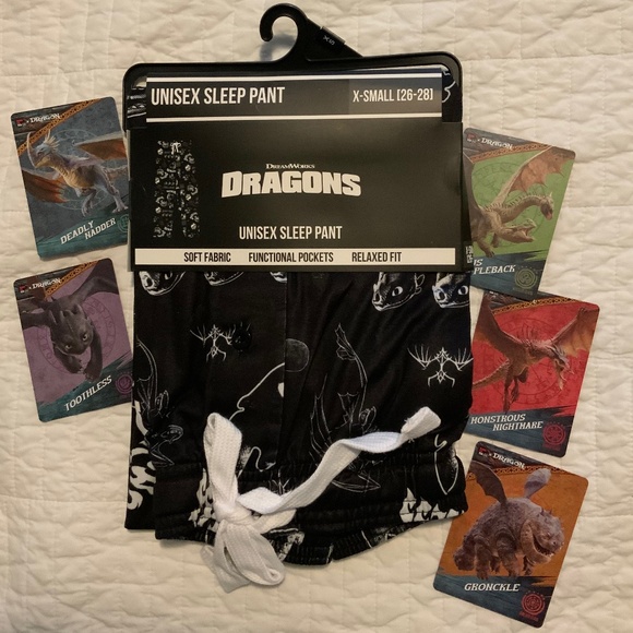 How to train your dragon sleep pants - Picture 1 of 6